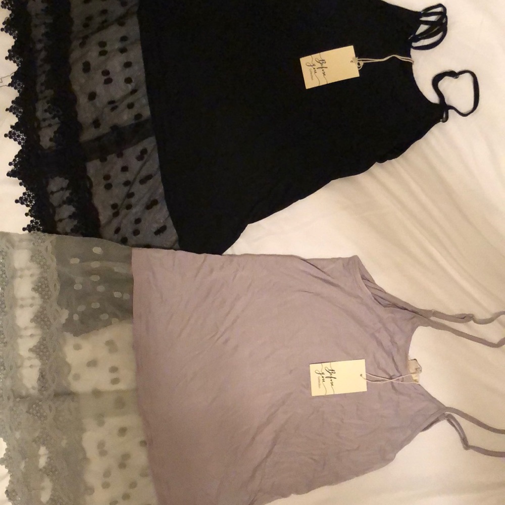 Lace shirt extenders